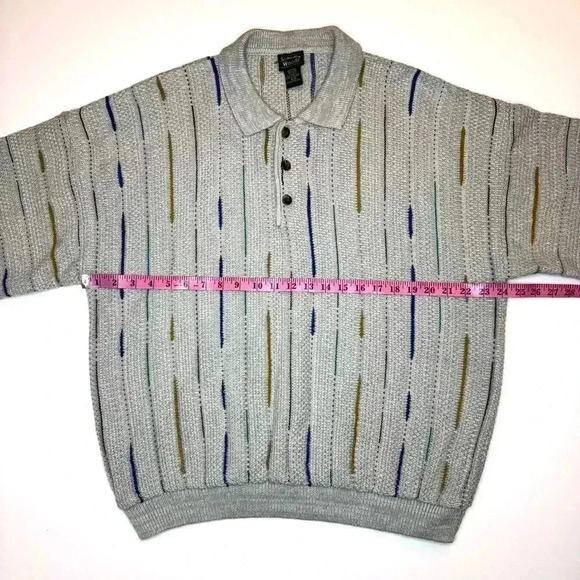 Scandia Woods Men’s Vintage Collared Sweater Pullover Casual Size - XL - Picture 4 of 9